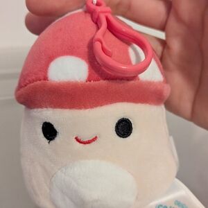 Malcolm 🍄 Squishmallow Mushroom Plush Keychain 2.5"